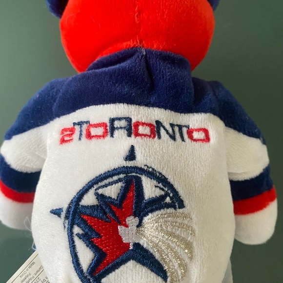 Vintage Toronto NHL bears authentic TY Beanie Baby style perfect for any fan - Picture 4 of 7